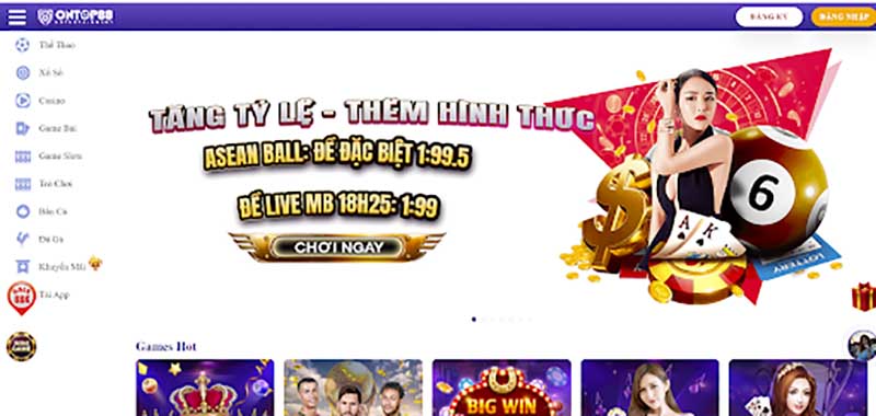 Ontop88 - Nhà cái xổ số online hàng đầu Việt Nam