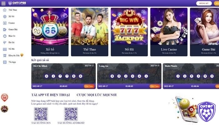 Tham gia cược xiên tại nhà cái Ontop88