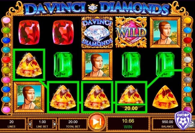 Slot có 20 dòng thanh toán cố định với cách chơi đơn giản và thao tác dễ hiểu