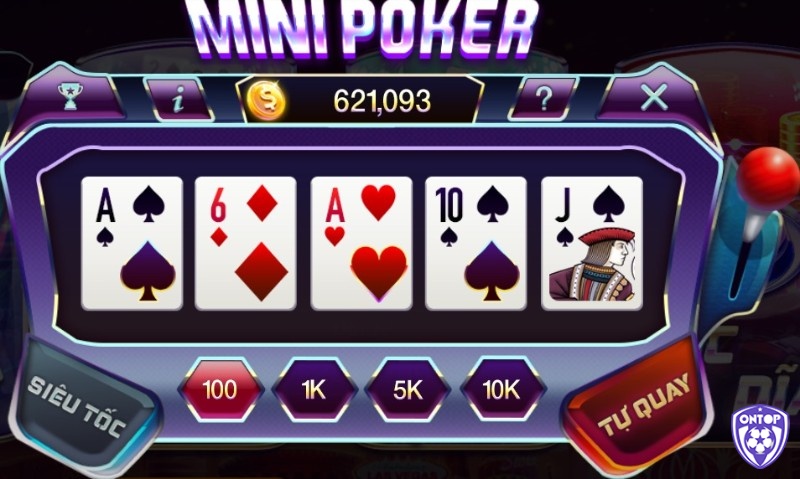 Luật chơi mini poker người chơi nên tìm hiểu