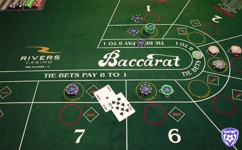 Hướng dẫn cách bắt hoà trong Baccarat cùng Ontop88