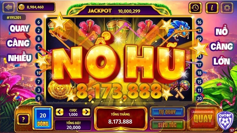 Với sự hấp dẫn và tính giải trí cao, game nổ hũ là một lựa chọn tuyệt vời để trải nghiệm và thư giãn sau những giờ làm việc căng thẳng.