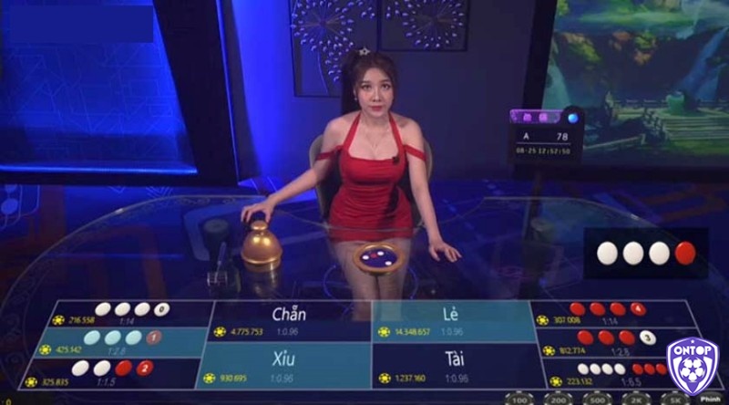 Xóc đĩa là game phổ biến tại Ontop88