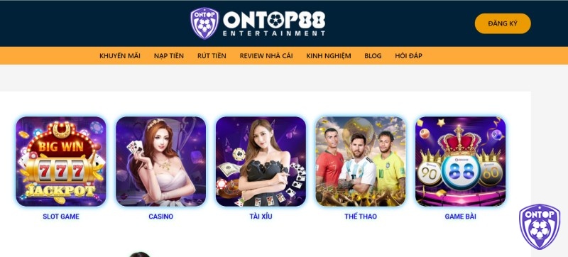 Tham gia trải nghiệm đặt cược trực tiếp tại Ontop88