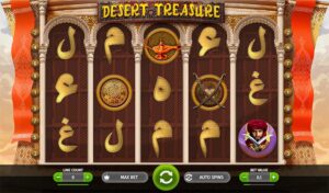 Desert Treasure - Slot game chủ đề kho báu Ai Cập hấp dẫn