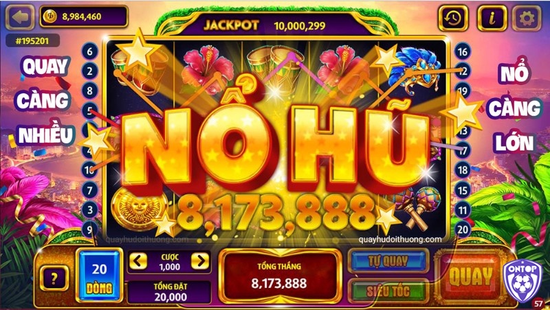 Tìm hiểu về top Game nổ hũ đẳng cấp cùng Ontop88 nhé!