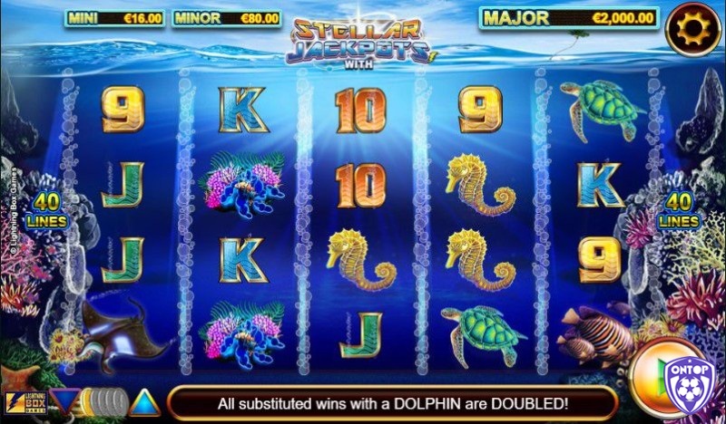 Dolphin Gold Stellar Jackpots Jackpot có những đặc điểm hấp dẫn gì?