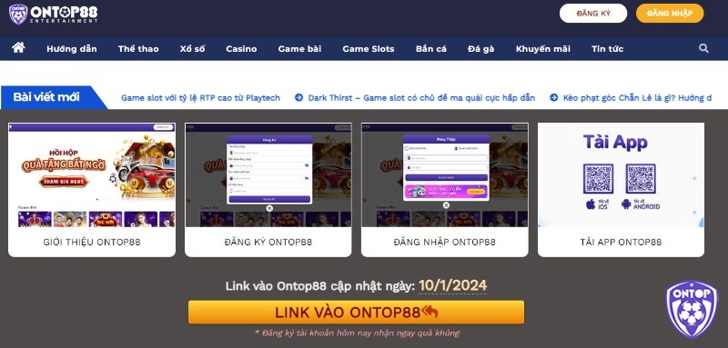 Ontop88 – Địa chỉ cá cược lô đề uy tín