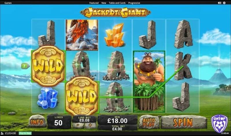 Cách chơi Jackpot Giant Jackpot đơn giản