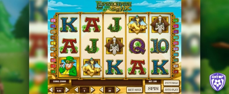 Điểm ấn tượng trong Leprechaun Goes Egypt