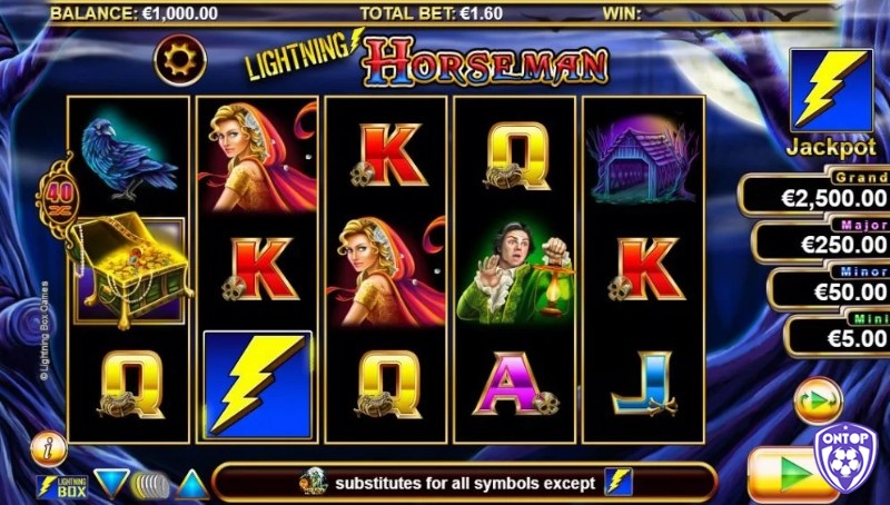 Tìm hiểu thông tin về Lightning Horseman Jackpot