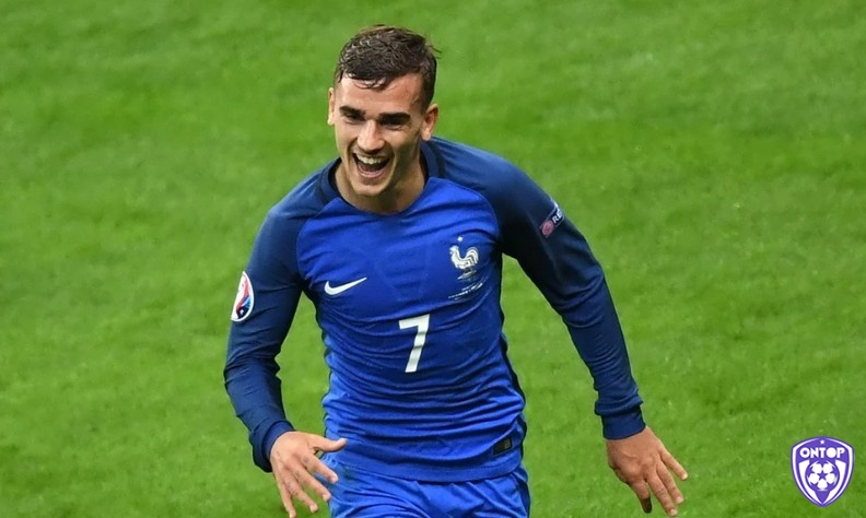 Antoine Griezmann (Pháp) - Top các cầu thủ ghi bàn nhiều nhất Euro