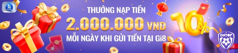 Thưởng nạp tiền lên đến 2 triệu khi nap tiền vào web cược