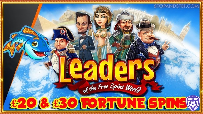 Leaders of the Free Spin World chủ đề màu sắc sống động