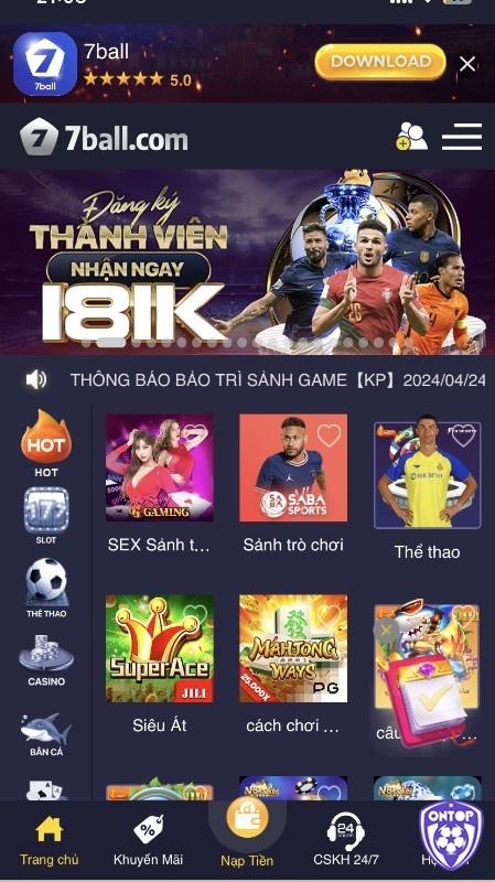 Bộ sưu tập game của web cược đa dạng và hấp dẫn