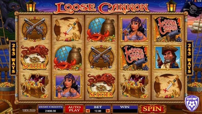 Cách chơi trò chơi slot Loose Cannon rất đơn giản