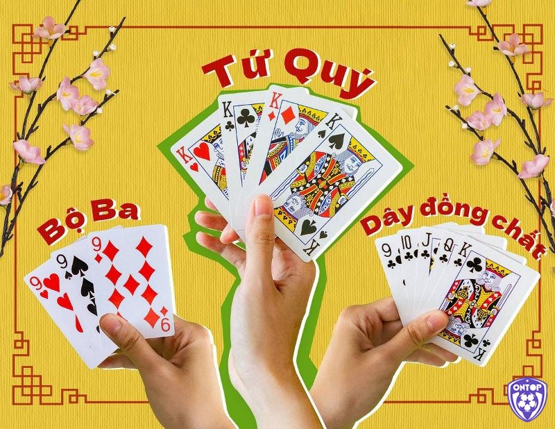 Quy tắc xếp sảnh bài mạnh trong bài Tiến lên