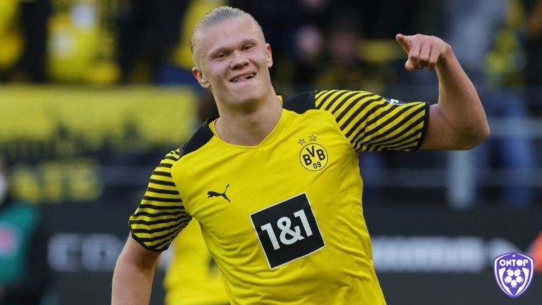 Erling Haaland là một tiền đạo triển vọng của Bundesliga