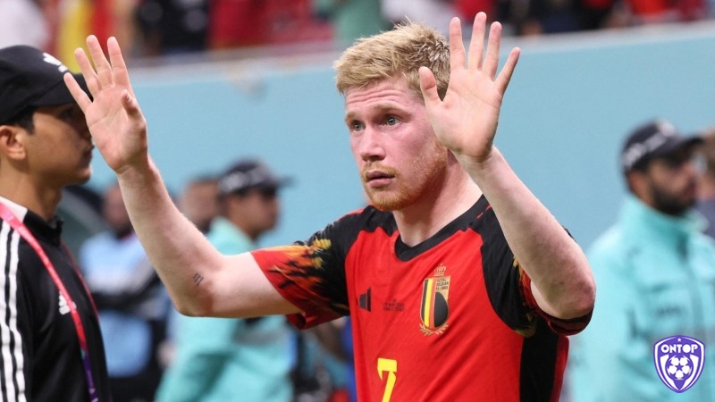 Kevin De Bruyne là một tiền vệ có khả năng kiểm soát trện đấu tốt tại World Cup