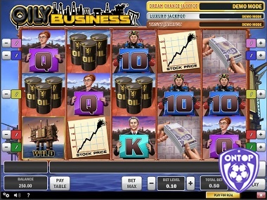 Cách chơi "Oily Business Jackpot" vô cùng đơn giản