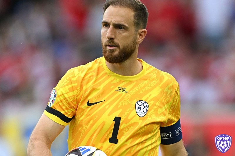 Jan Oblak là thủ môn hay nhất Euro 2024 của Slovenia