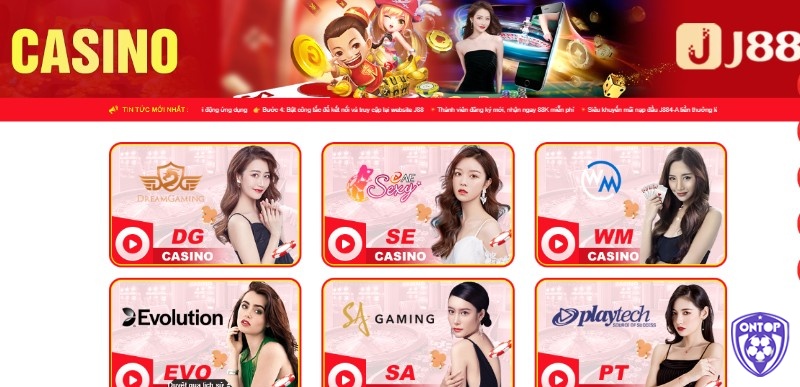 Sảnh Live casino tại web cược mang đến cho cược thủ đa dạng sự lựa chọn