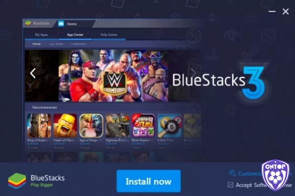 Giả lập PC BlueStacks có nhiều tính năng thú vị 