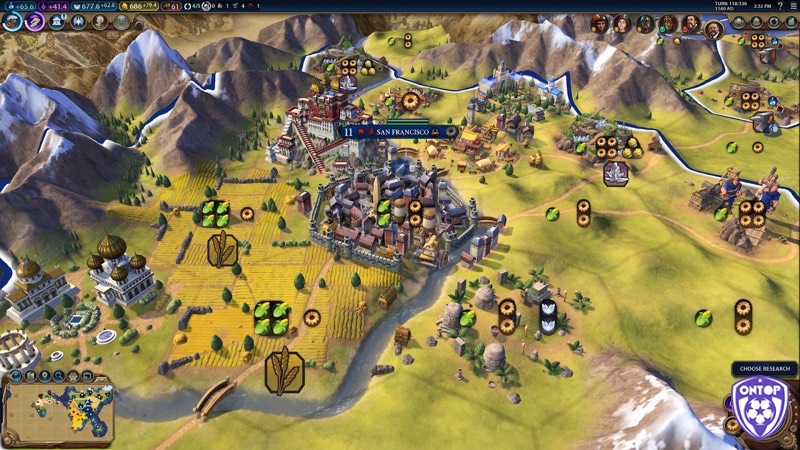 Civilization VI mang đến một thế giới đầy mới lạ và sống động cho anh em