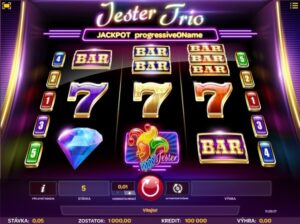 Jester Trio - Slot cổ điển với phong cách hiện đại từ iSoftBet