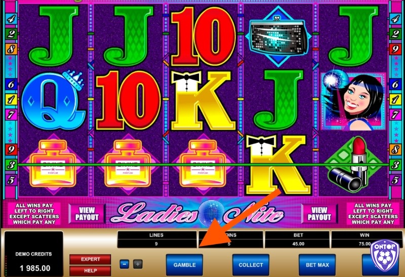 Nếu bạn thích mạo hiểm game có tính năng Gamble (cược gấp đôi)