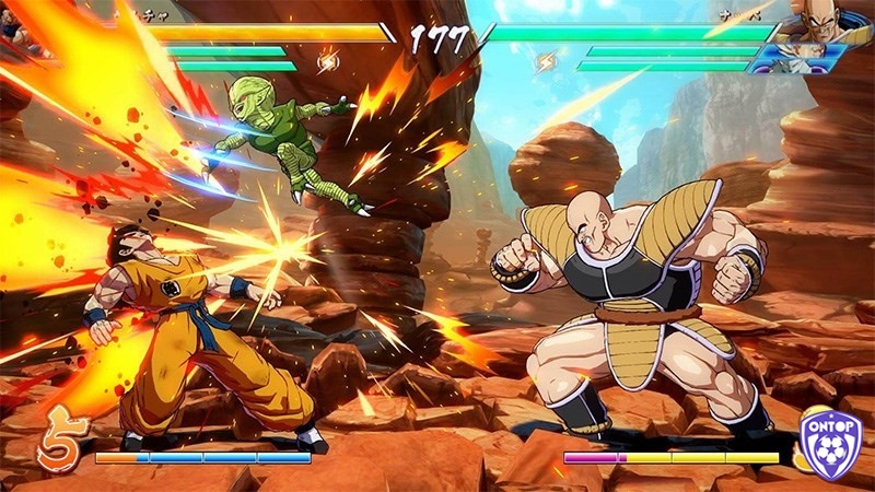 Đồ họa của DRAGON BALL FighterZ mang lại trải nghiệm vô cùng ấn tượng và tuyệt vời