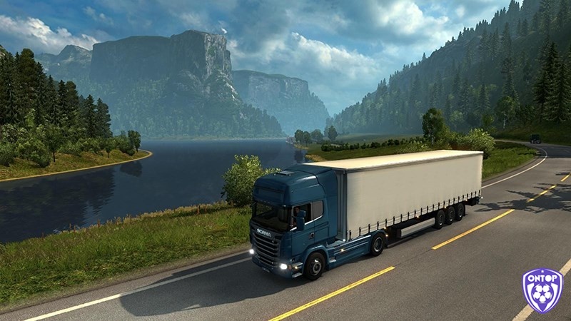 Đồ họa của Euro Truck Simulator 2 rất ấn tượng