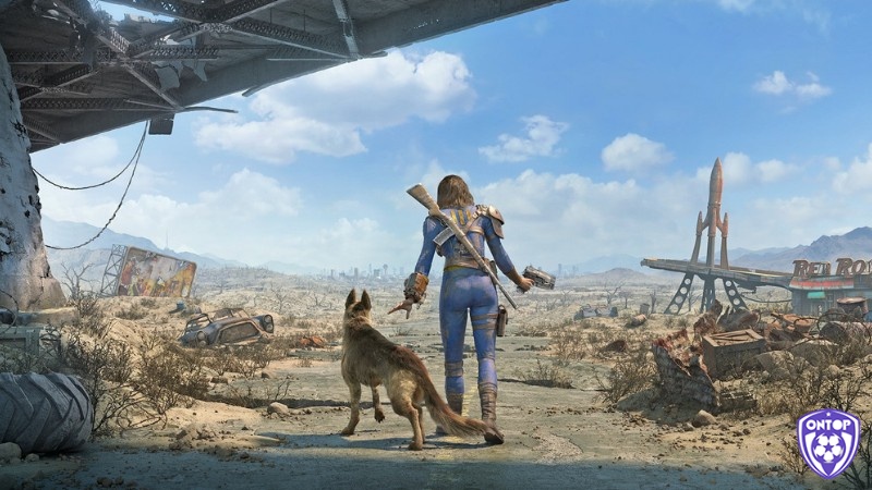 Fallout 4 mang đến một trải nghiệm đồ họa 3D cực kỳ ấn tượng