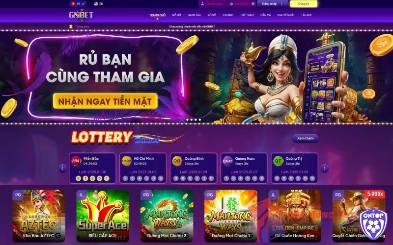 Nào đăng ký gnbet tận hưởng kho game giải trí tuyệt vời