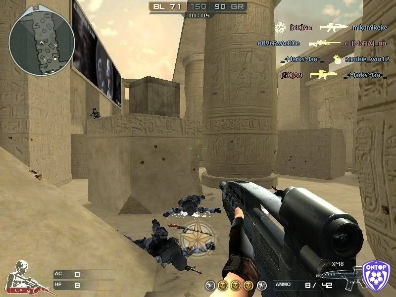 Game Crossfire có lối chơi bắn súng góc nhìn thứ nhất FPS quen thuộc