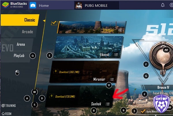 So sánh giữa 4 bản đồ: Erangel, Miramar, Sanhok và Vikendi với đặc điểm môi trường khác nhau.