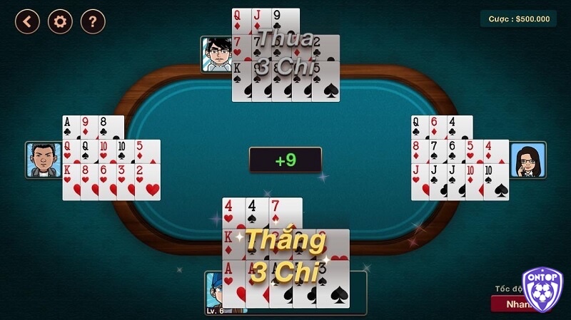 Chia bài linh hoạt và logic sẽ giúp anh em dễ dàng chiến thắng