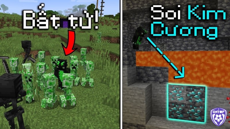 Khai thác mỏ là hoạt động cốt lõi trong Minecraft, cung cấp tài nguyên quý giá như sắt, vàng, kim cương và redstone