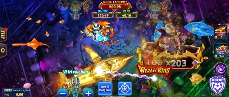 Ocean King Jackpot thu hút đông đảo anh em tham gia nhờ tỉ lệ trả thưởng lên đến x3000 vô cùng ấn tượng