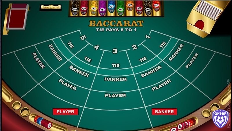 3 cửa đặt cược trong baccarat