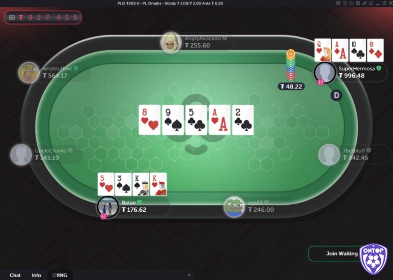 Size raise ở preflop giúp người chơi làm chủ được ván cược mà mình đang tham gia chơi