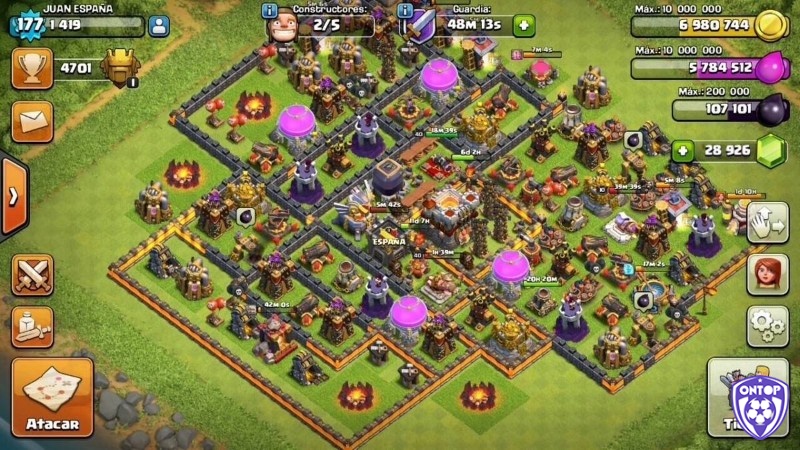 Game Clash of Clans có đồ họa 3D tươi sáng và đẹp mắt