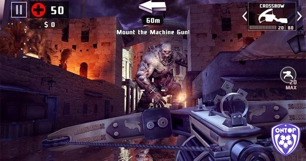 Hành động nghẹt thở là tiêu chí hàng đầu cho một game zombie chất lượng
