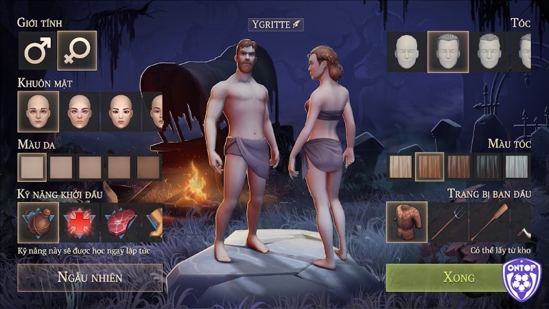 Hệ thống nhân vật game Grim Soul: Dark Survival vô cùng chân thật