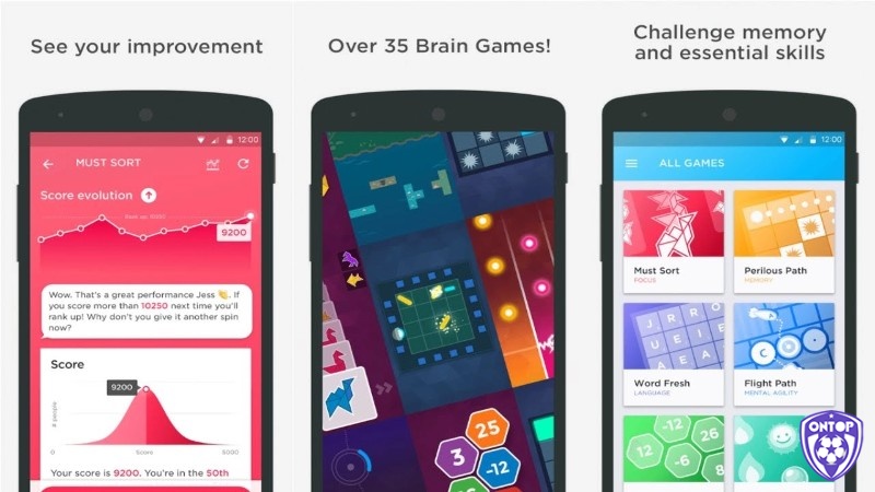 Giao diện đơn giản giúp game trí tuệ dễ tiếp cận
