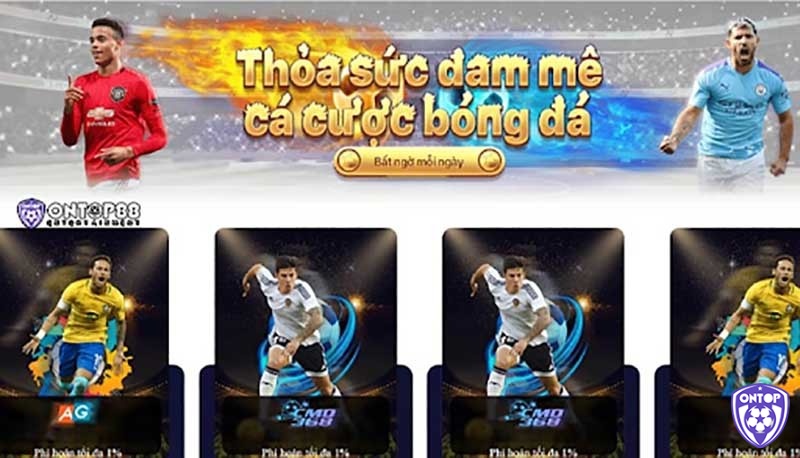 Lựa chọn cược uy tín tại nhà cái Ontop88