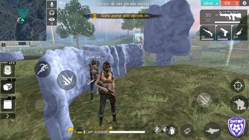Sinh tồn tốt giúp leo rank Free Fire ổn định và hiệu quả