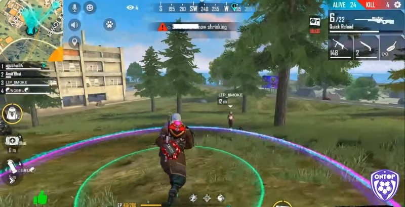 Theo dõi Minimap là thủ thuật chơi Free Fire giúp bạn phát hiện và ứng phó kịp thời