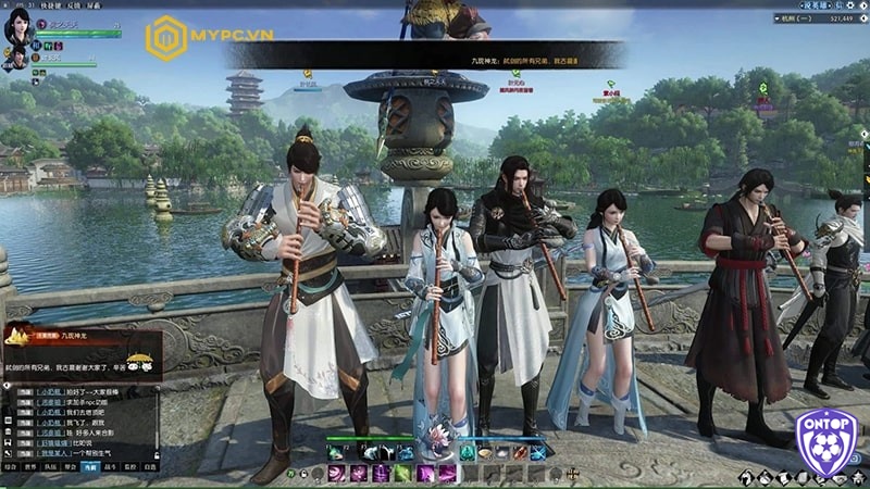 Cốt truyện chi tiết và nhiệm vụ đa dạng giúp game tiên hiệp hấp dẫn và lôi cuốn