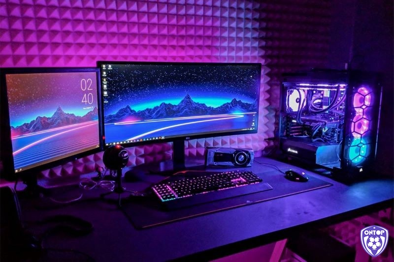 Cấu hình PC mạnh mẽ giúp trải nghiệm game tốt nhất.